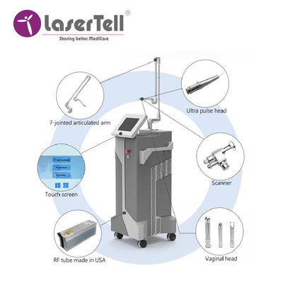 Lasertell Fraksiyonel Co2 Lazer Ekipmanı Yüzey Yenileme Skintight Estetik