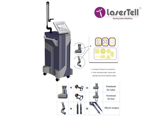 40W Lasertell Fraksiyonel Co2 Makinesi Ce Onaylı Rf